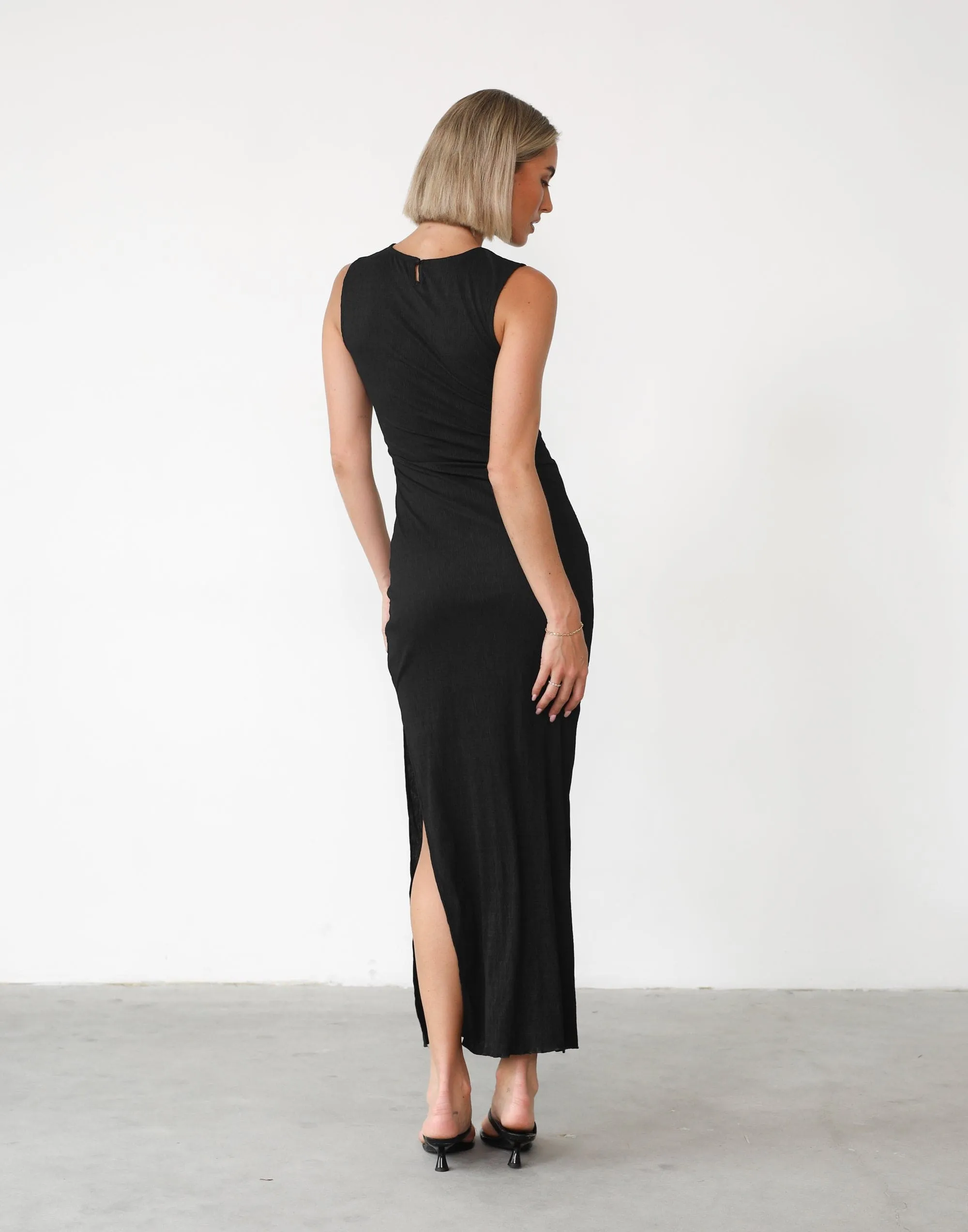 As It Was Maxi Dress (Black)