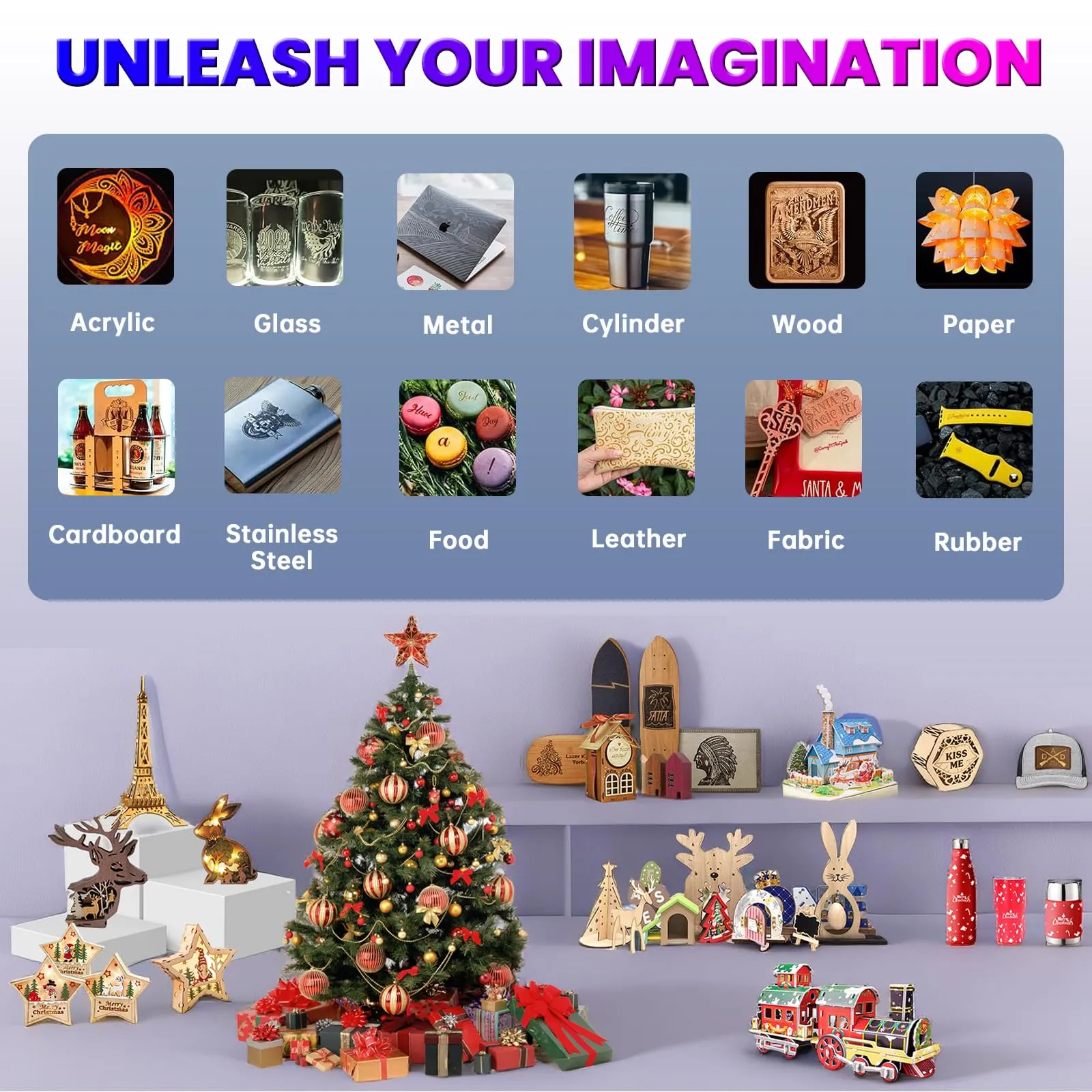 ATOMSTACK A6 Pro Laser Engraver for Beginners, Unibody Frame No Assembly Required, 6W Output Power Laser Engraving and Cutting Machine, Higher Accuracy Laser Cutter for Wood, Acrylic, Leather, etc.