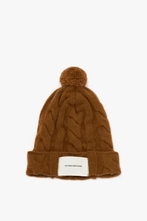 Beanie Hat In Camel