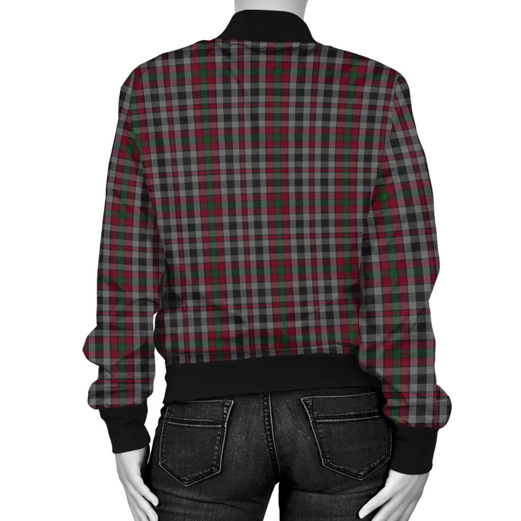Borthwick Tartan Bomber Jacket with Family Crest