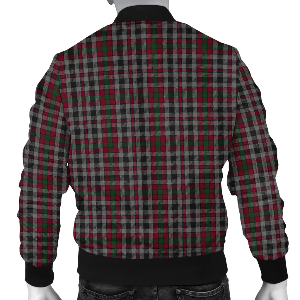 Borthwick Tartan Bomber Jacket with Family Crest