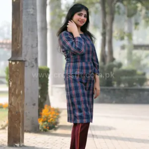 CHECKERED DRESS.