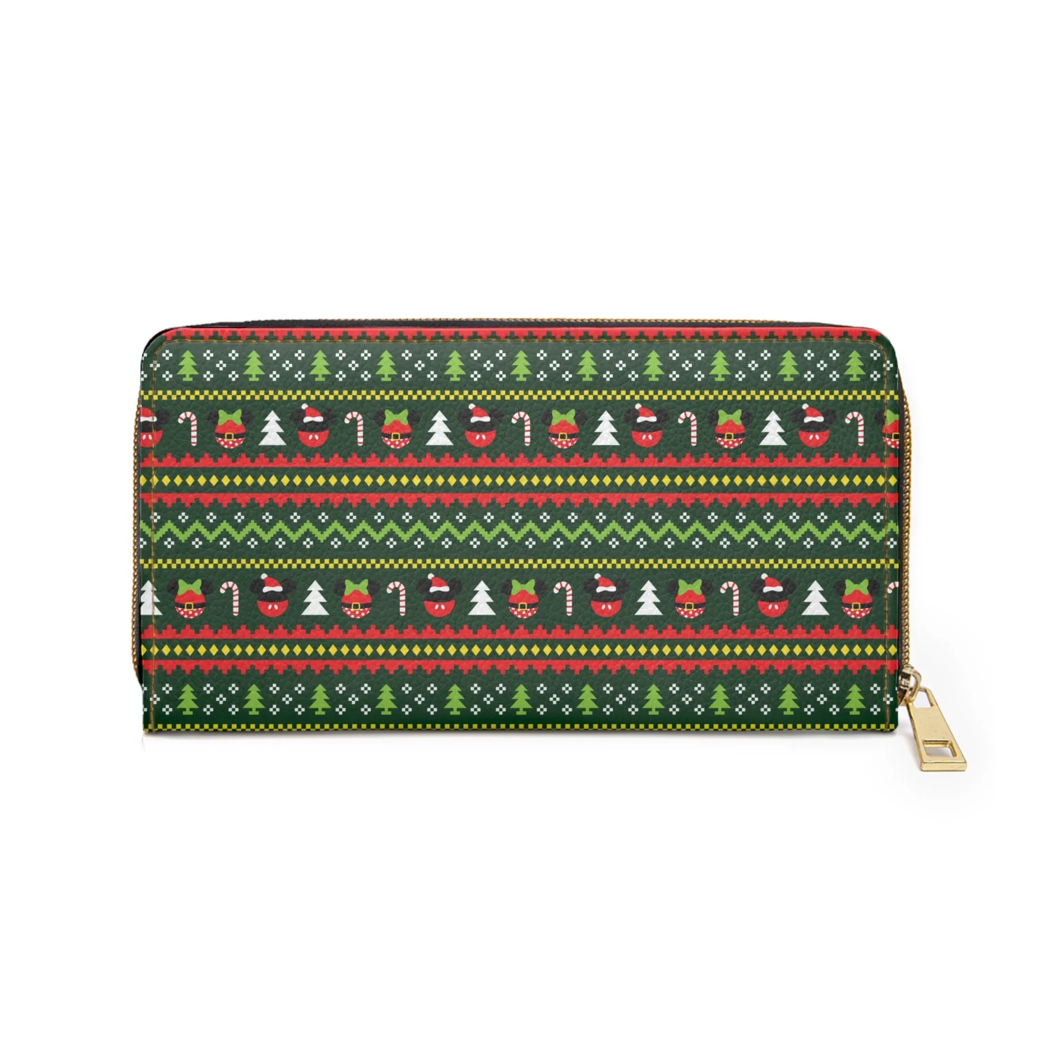 Christmas Sweater Zipper Wallet