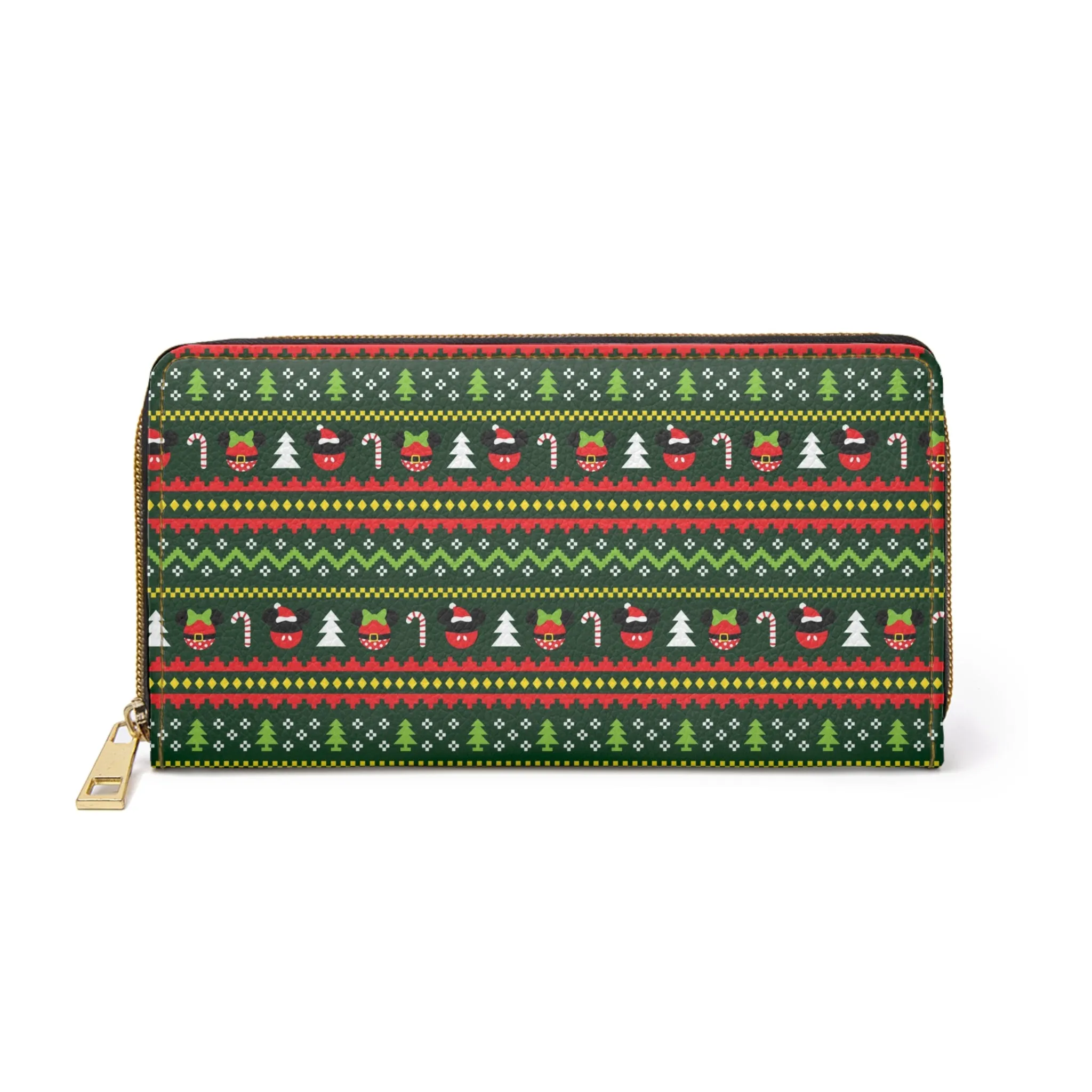 Christmas Sweater Zipper Wallet
