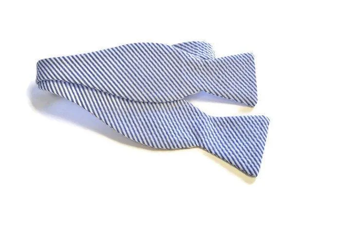 Classic Seersucker Bow Tie