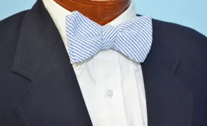 Classic Seersucker Bow Tie