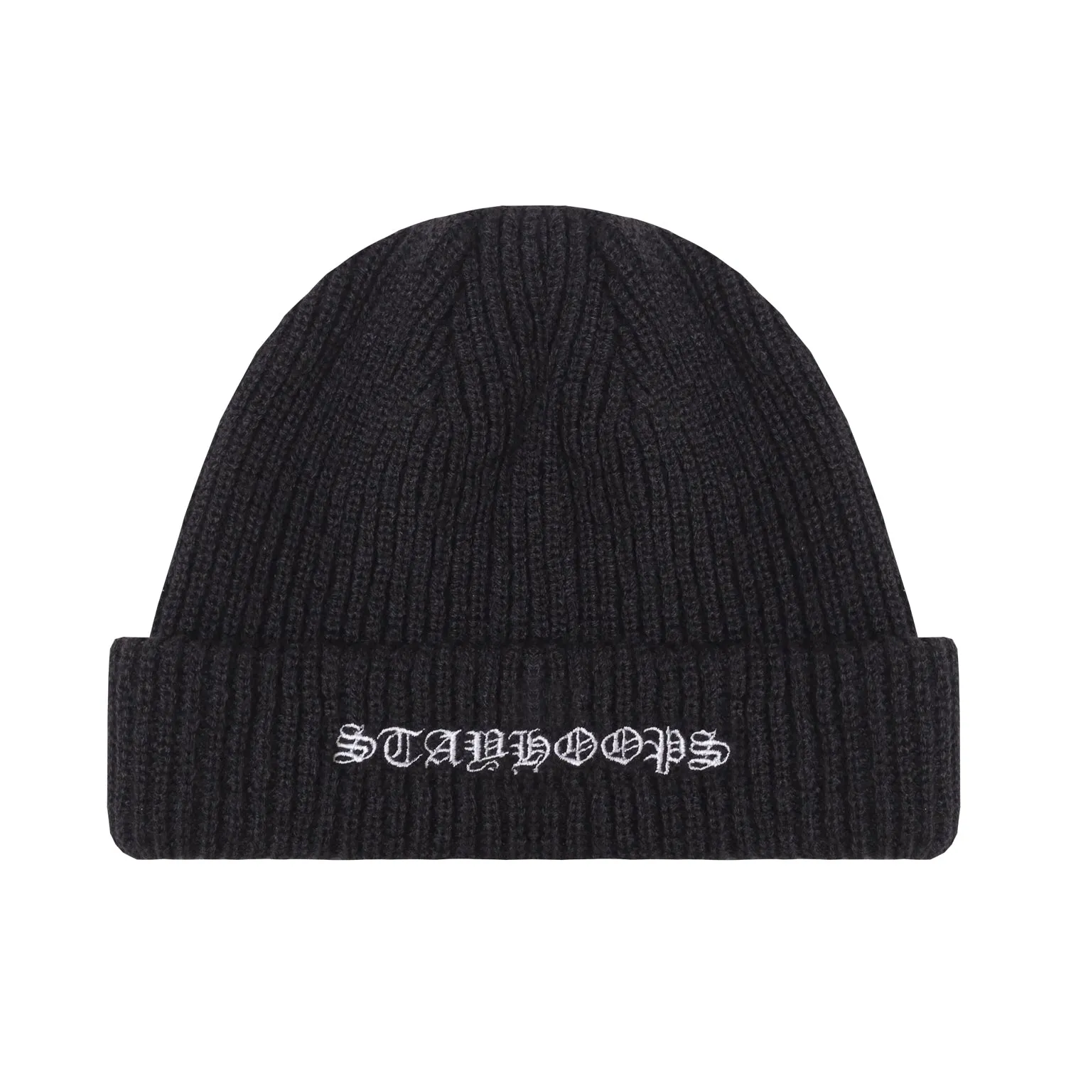 Duplex Logo Beanie Black