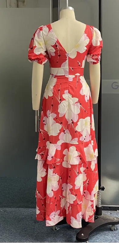 Fashion Casual Printed Dress
