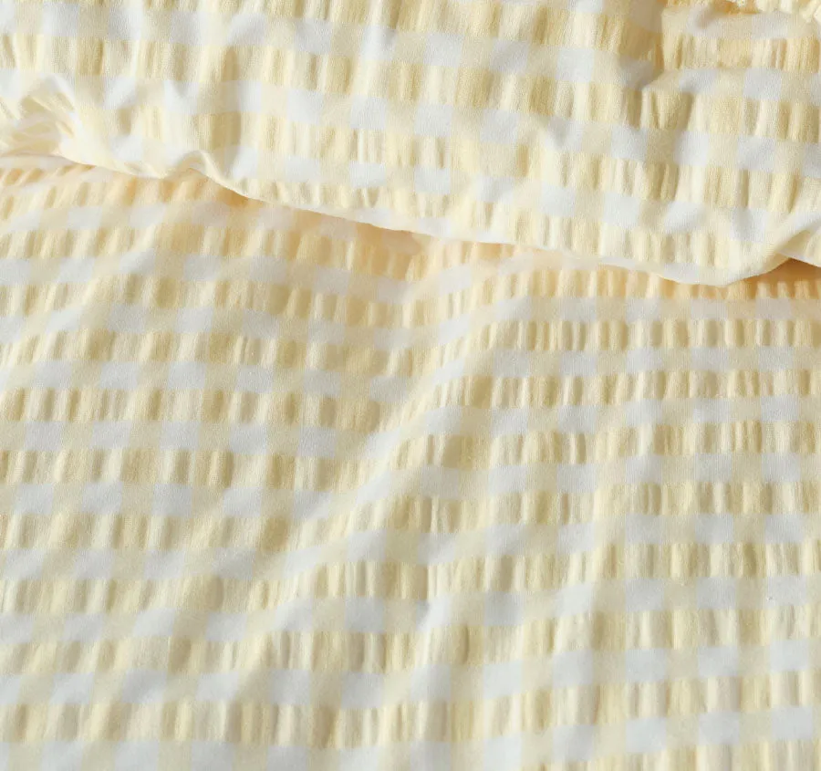 Ferrara Quilt Cover Set Range Sand