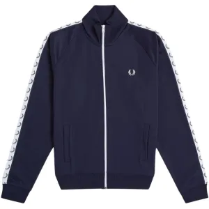 Fred Perry Navy Taped Track Jacket