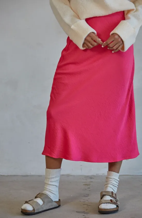 Gala Satin Woven Skirt - Final Sale 40% off in cart