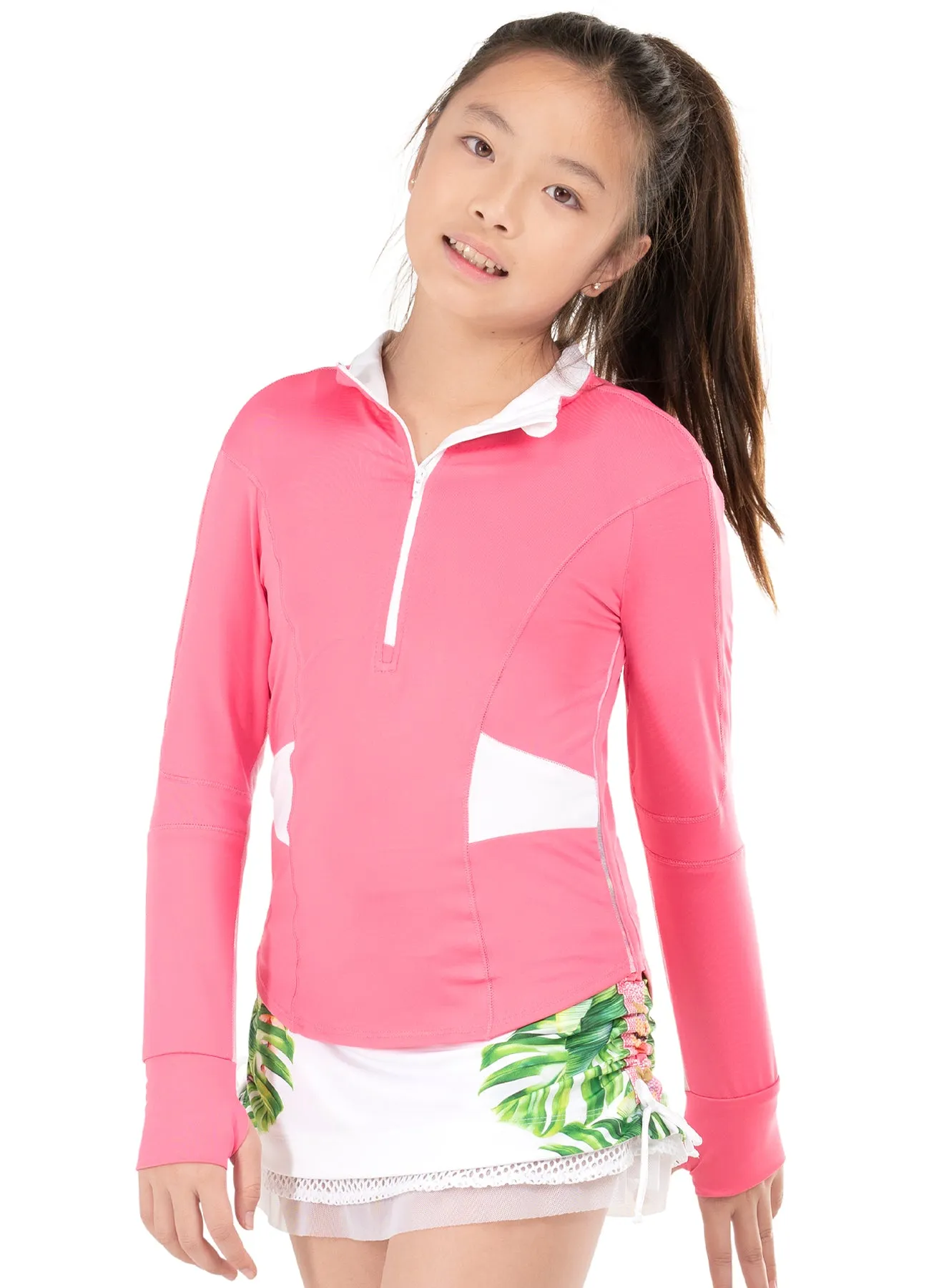 Girl Boss 1/4 Zip Long Sleeve