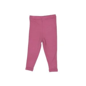 Girls Bottoms| Legging - Rib Chateau Rose | Angel Dear
