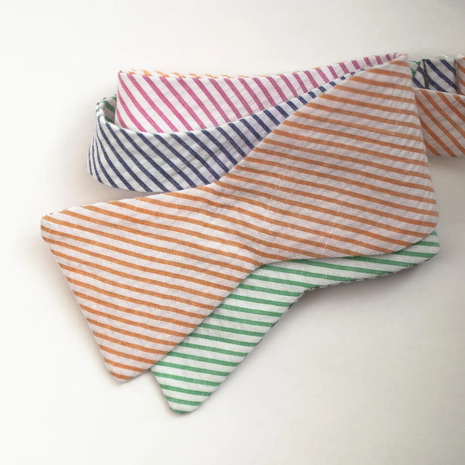 Henning | *Magic Bow Tie* |  4-tone Seersucker