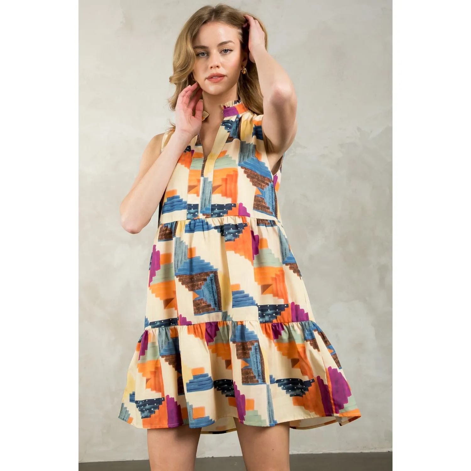 Kailani Sleeveless Pattern THML Dress