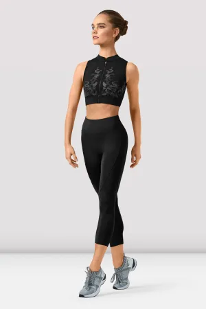 Ladies Tiana Panelled 7/8th Leggings