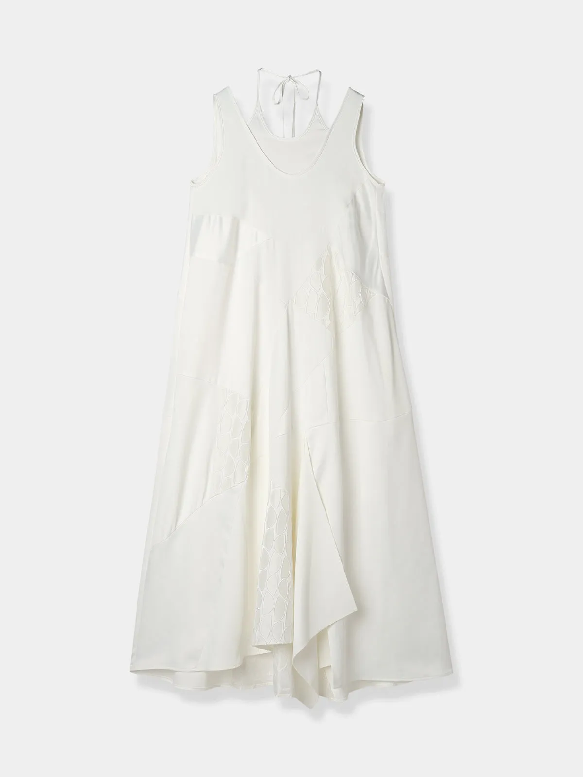 Layered blocking Dress
