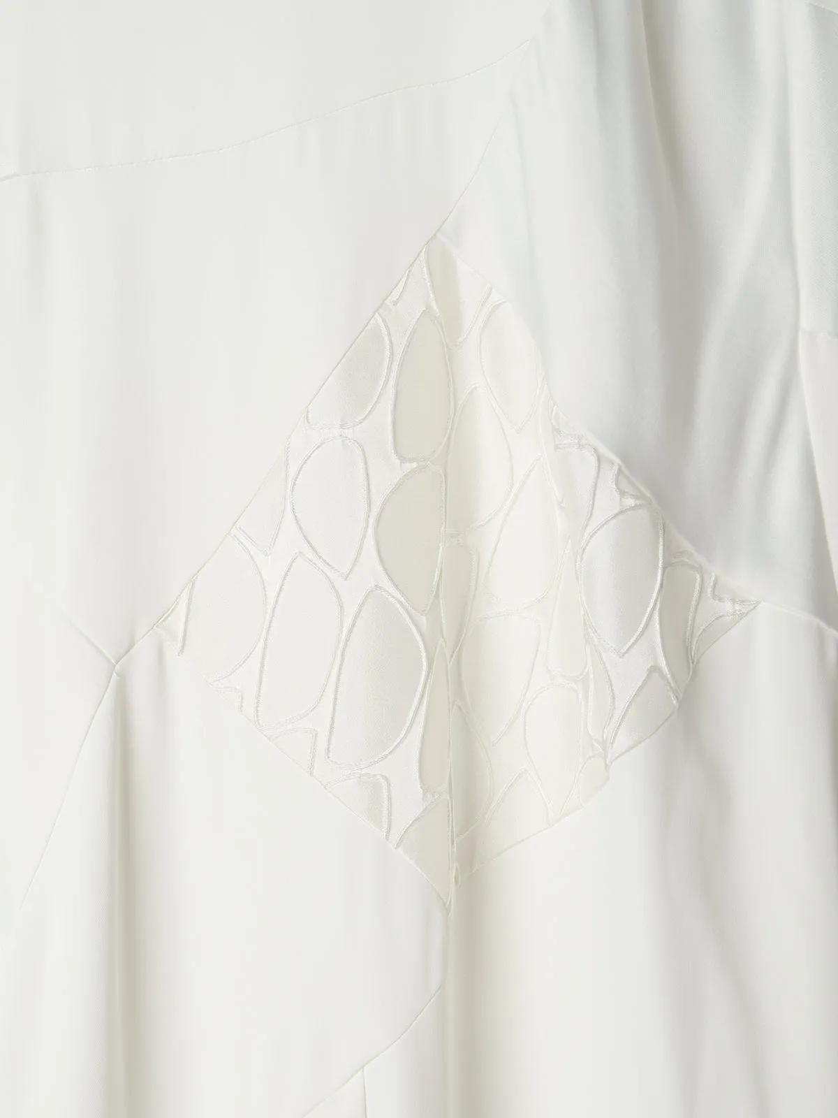 Layered blocking Dress