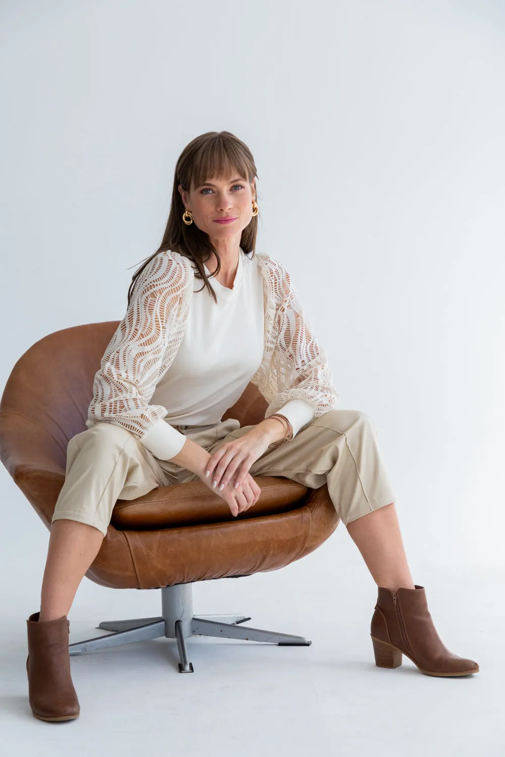 Livia Top Ivory