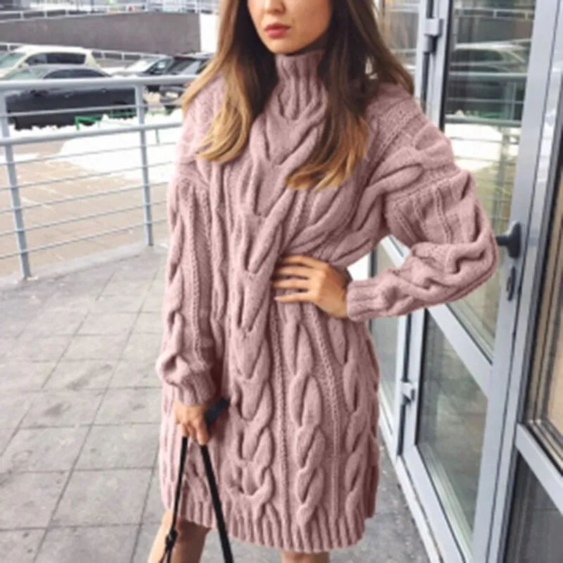 Norway Oversized Sweater Dress