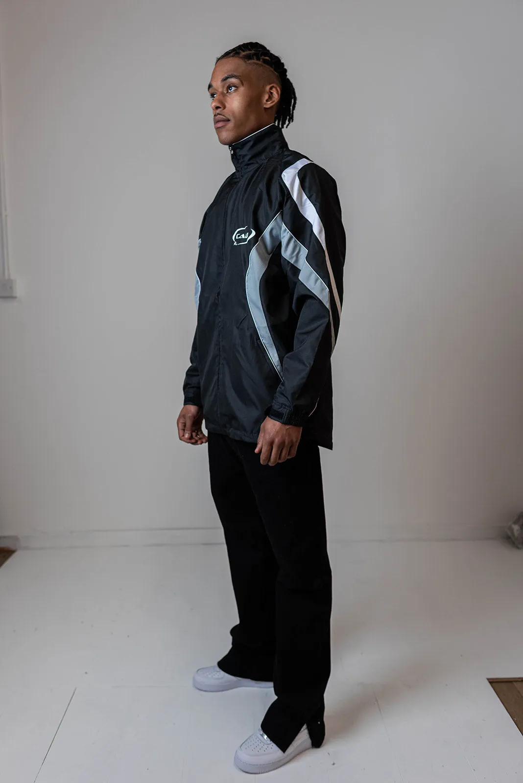Saints Track Jacket - Black