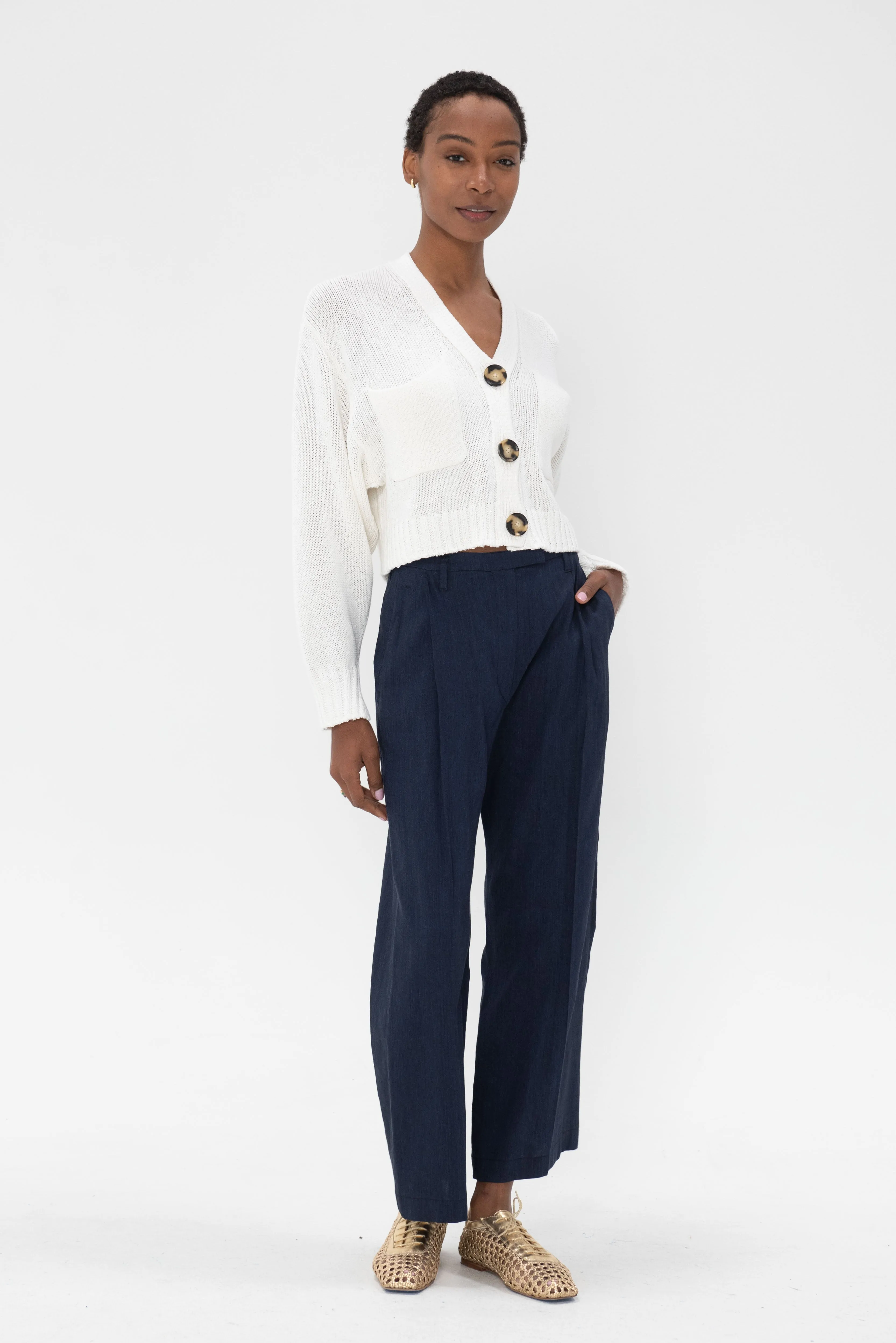 Sofia Cardigan, White