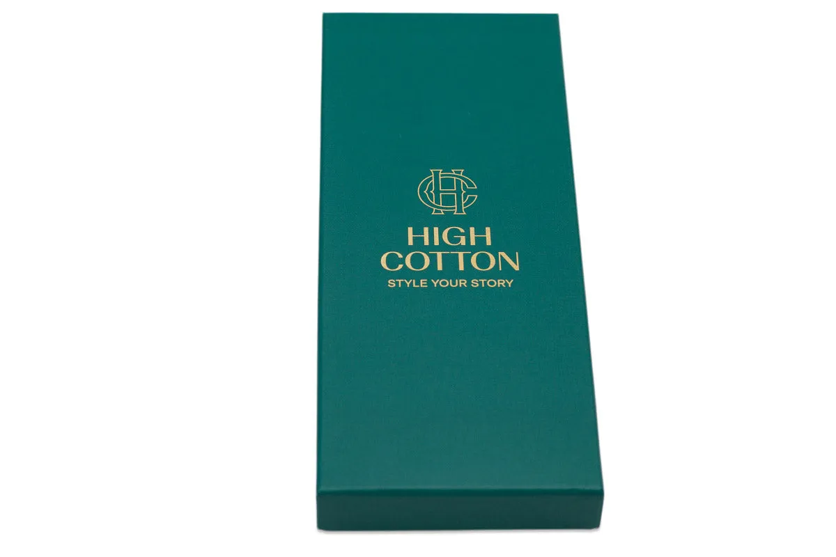 Southern Seersucker Necktie - Navy Solid