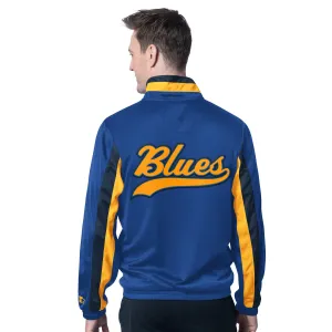 ST. LOUIS BLUES STARTER REPLAY TRACK JACKET - ROYAL