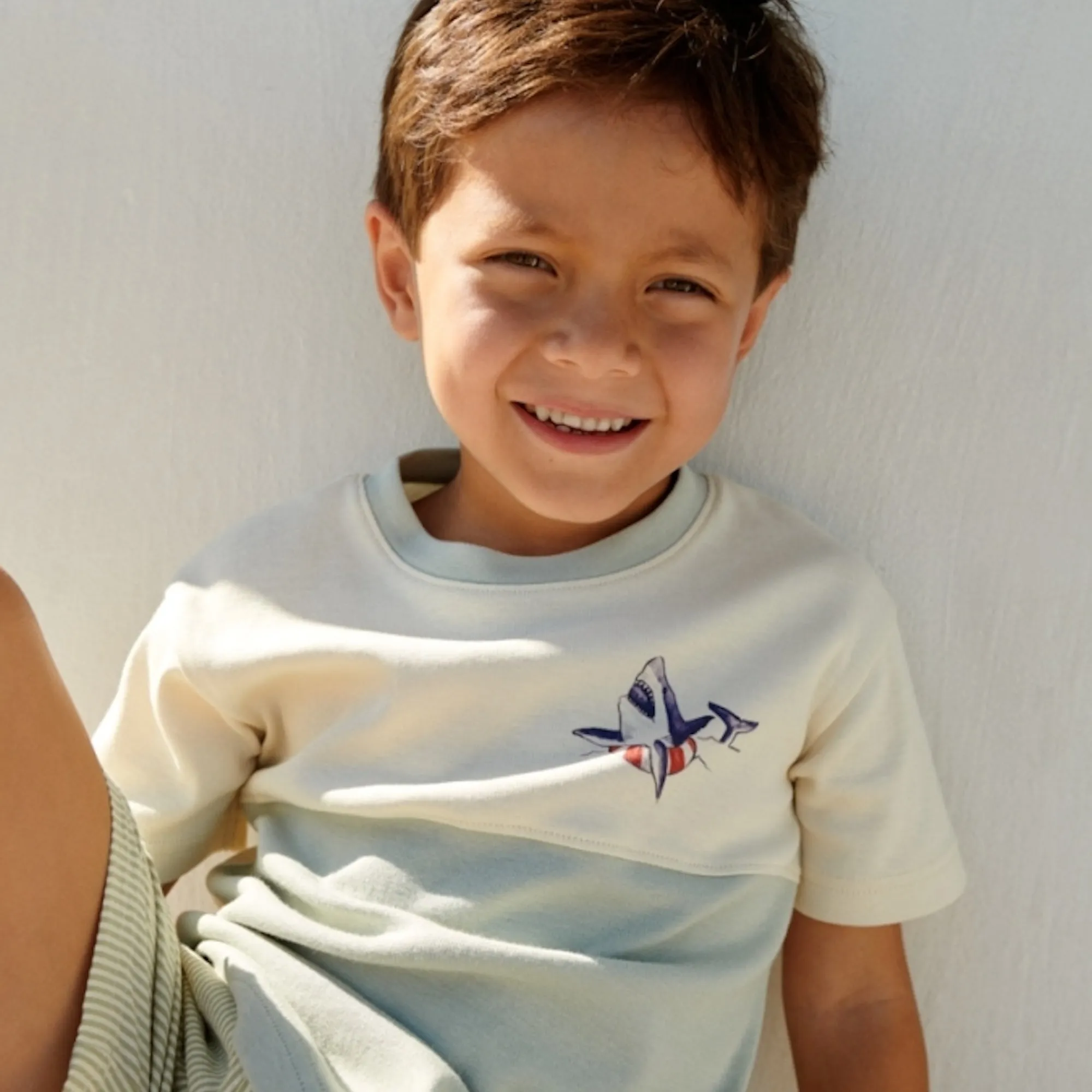 T-Shirt S/S Oliver - sea mist