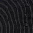 Vintage Diva 1940s Black Pinstripe Lina Pencil Dress